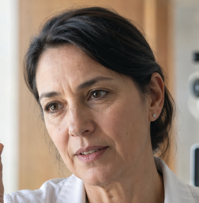 Retrato de la Dra. Elena Vázquez